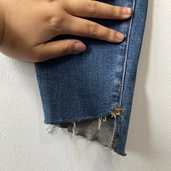 Rework Frame Denim Le Skinny De Jeanne Size 27 - Picture 8 of 11